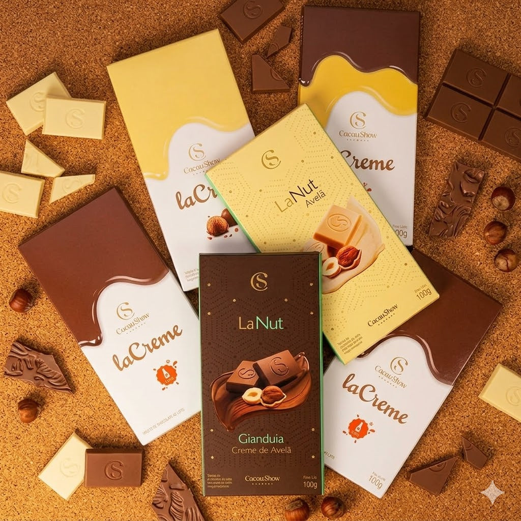 Cesta de Chocolates Para Presente Cacau Show